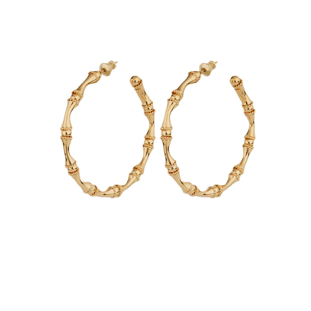 Boucles d'oreilles BAMBOU - GAS Bijoux