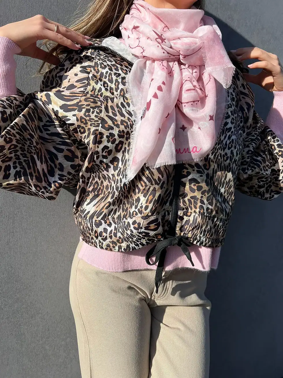Miniature : Foulard SHANNA - BANDANA ROSE