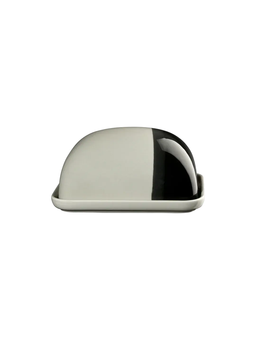 Beurrier naturel peint à la main gris/blanc - ASA