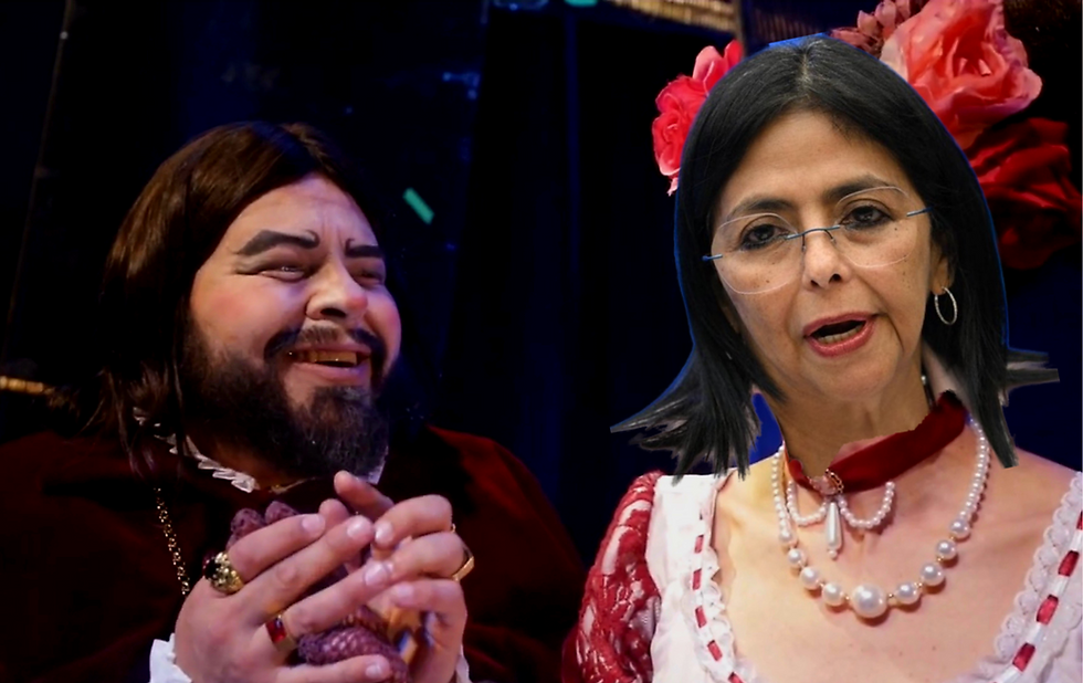 Vidas paralelas:    Delcy  Eloína y  Tartufo