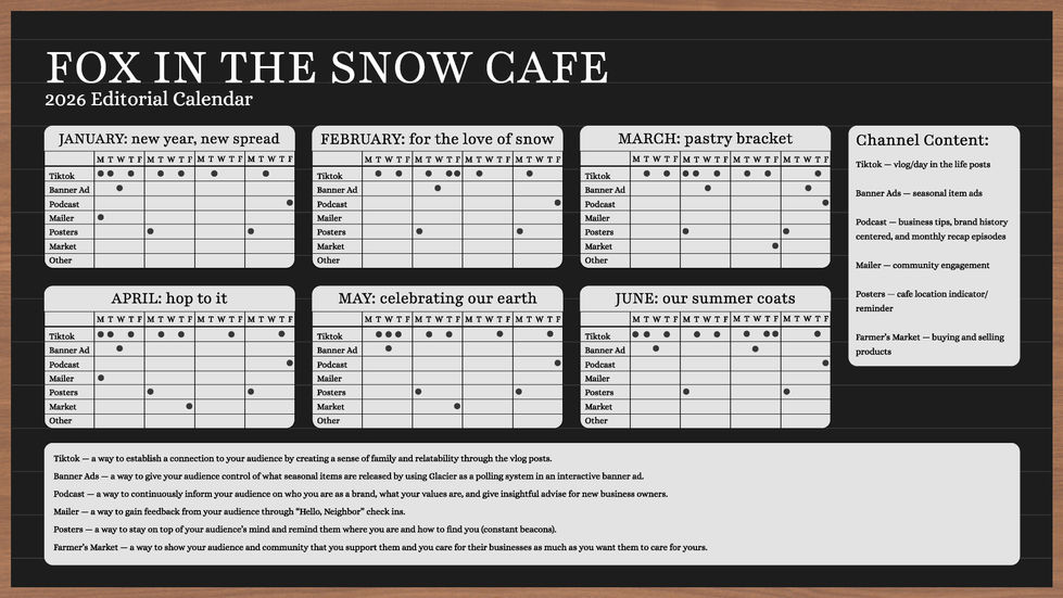 Editorial Calendar