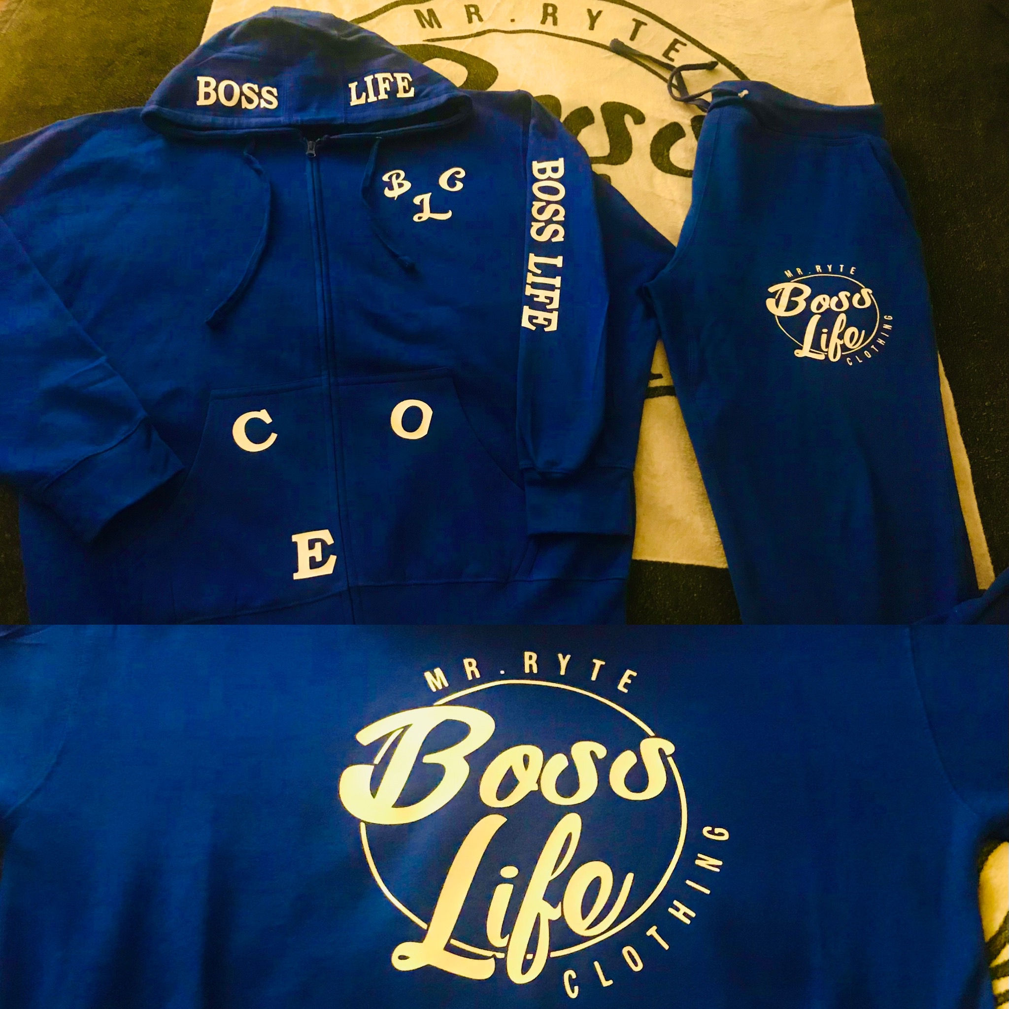 Royal Blue Urban Boss Set