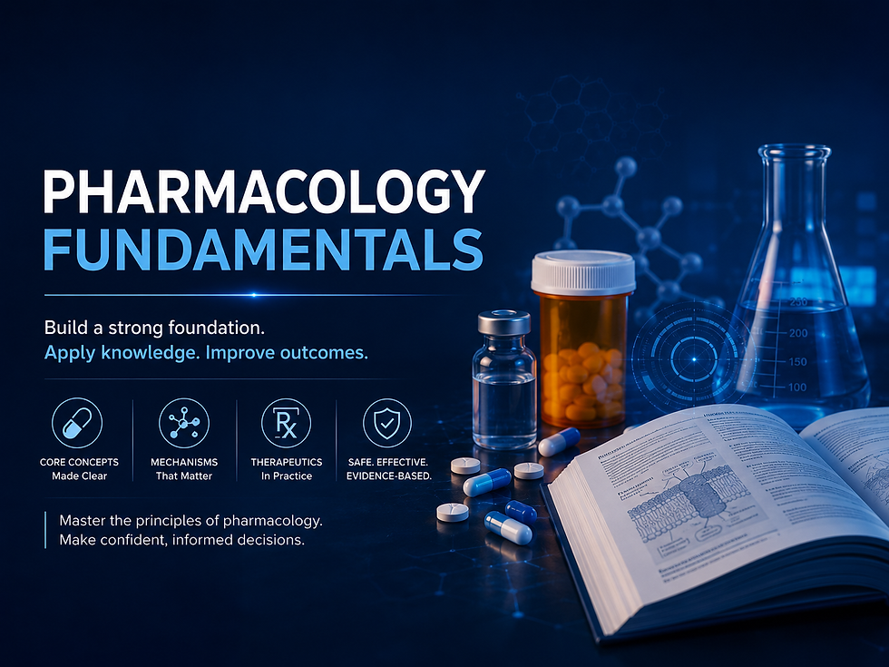 Pharmacology Fundamentals