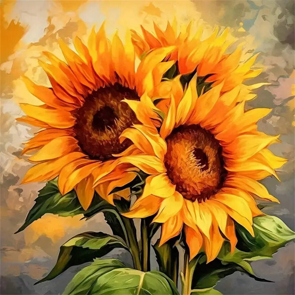 Momoart DIY Diamond Art: Giant Sunflowers