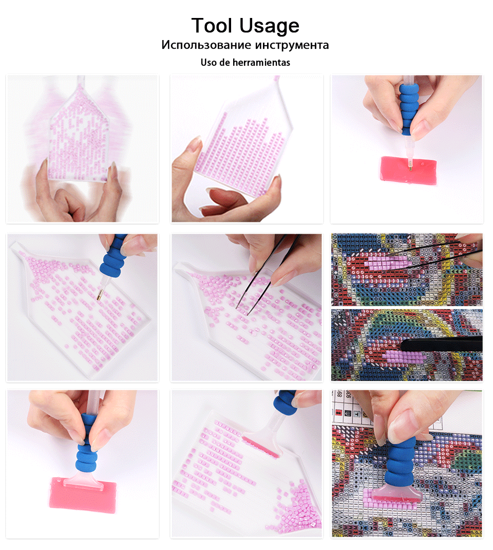 Thumbnail: Different Themes, Mystery Diamond Painting on Velvet Canvas AB Drills