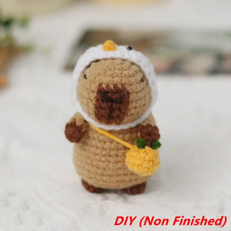 Thumbnail: Capybara Crochet Kit, Cute Crochet Kit Set