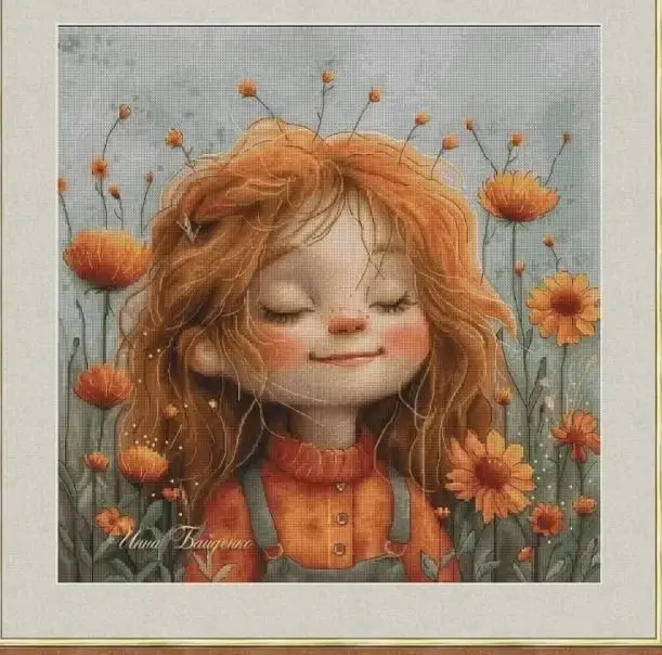 13011 Cross Stitch Kits Set: Stop and Smell The Flowers