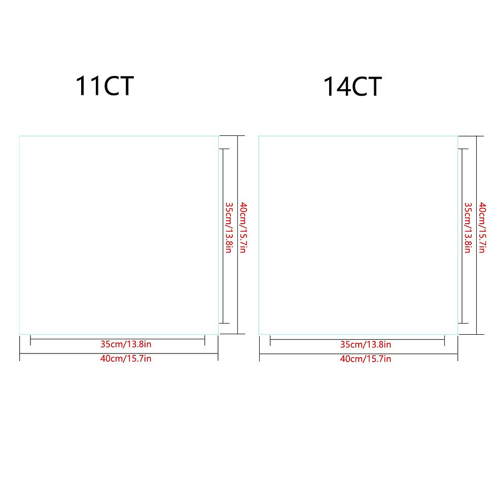 Thumbnail: 1pc  Snowman Stamped Cross Stitch Kit DIY Kit 11CT/14CT