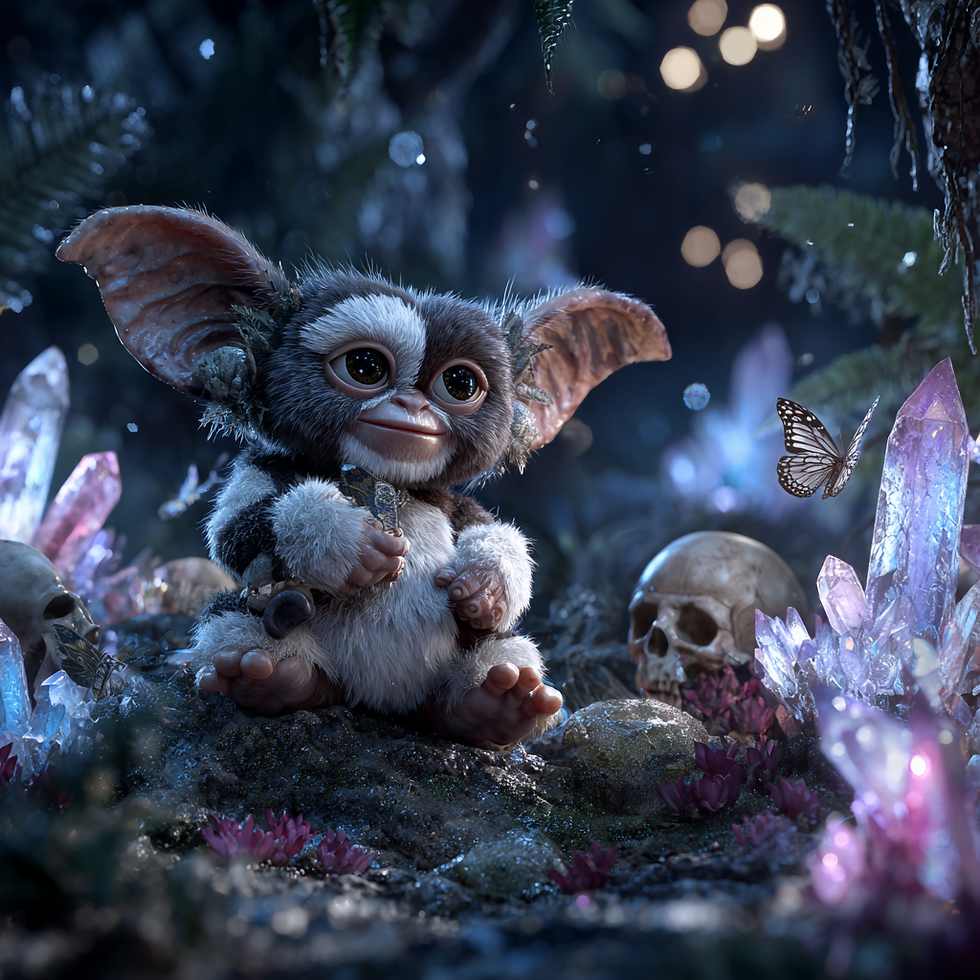 RUOPOTY Stitch Diamond Painting Halloween "Gremlin Inspired" Diamond Painting