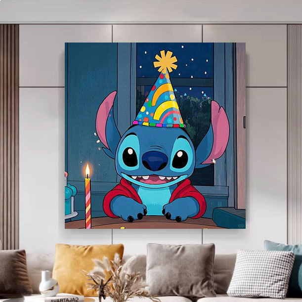 Thumbnail: 5D Blue Alien with Big Ears, Party Time
