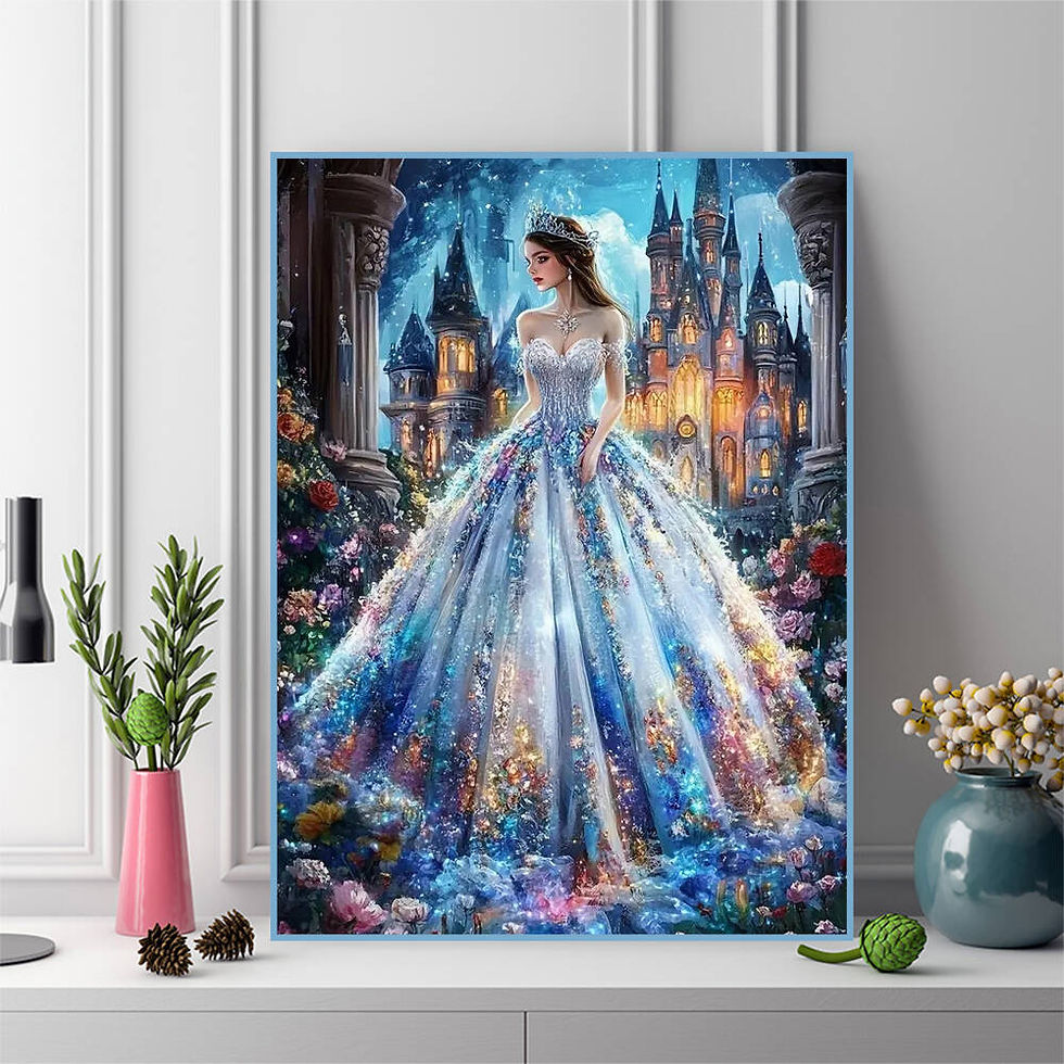 Thumbnail: Evershine Diamond Painting: Portrait of a Princess