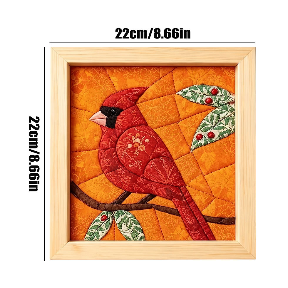 Thumbnail: Handmade No-Sew Fabric Mosaics Kit for Adults