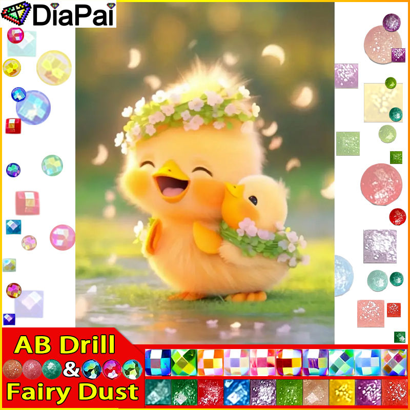 Big Sis Little Sis Chicks Diamond Art Kit