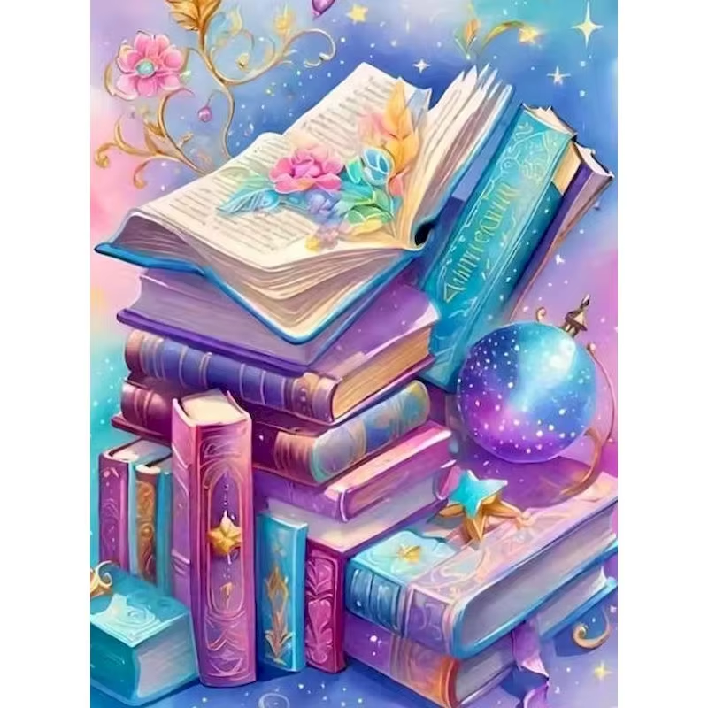5D DIY Diamond Painting Book Landscape