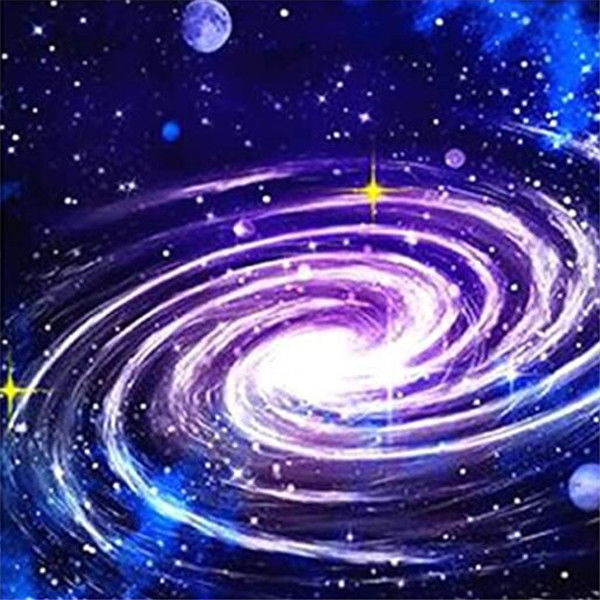 HOMFUN Diamond Painting "Swirly Starry Sky "