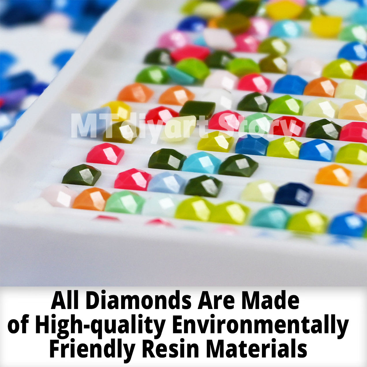 5D Photo Custom Square Diamond Painting, No Special Drills