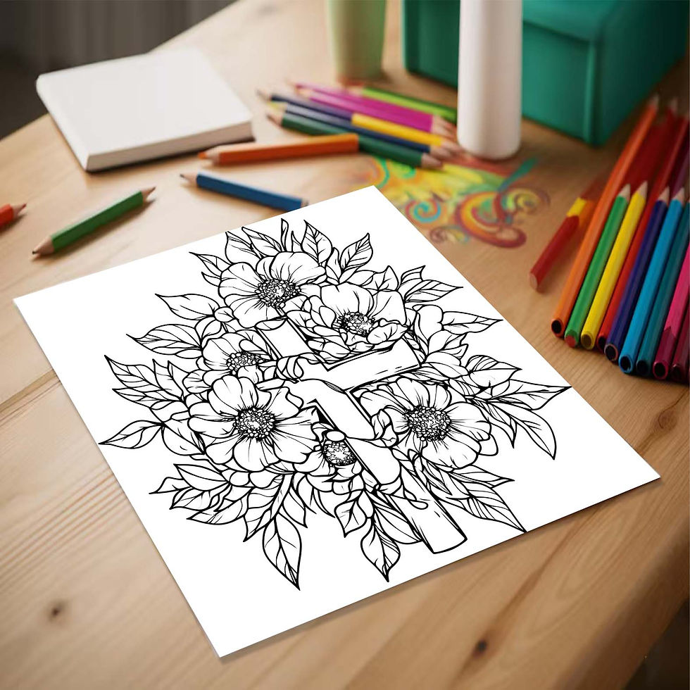 Thumbnail: Beautiful Cross Spiral Colouring Book