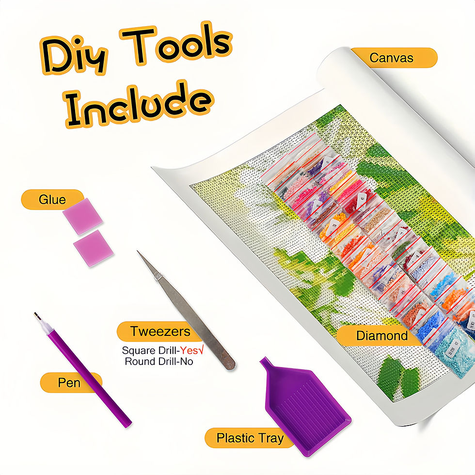 Thumbnail: EverShine DIY 5D Diamond Art Kit: Dinosaur Toilet Volcano Eruption