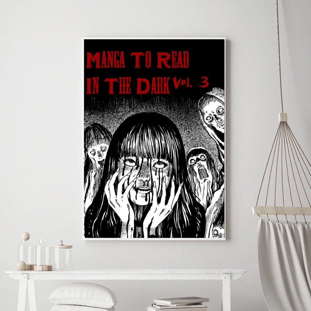 Japan Anime Junji Ito 5D Diamond Painting Kit: In The Dark