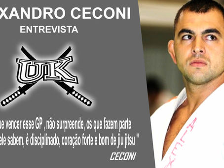 O UK Fighter e Campeão Mundial , Alexandro Ceconi fala do Evento e dos seus novos Planos.