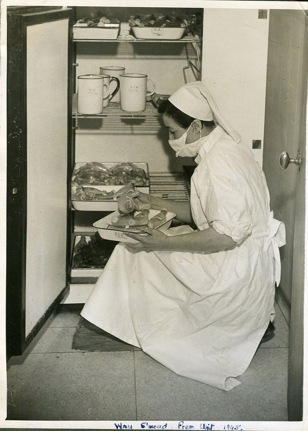 Nursing Southmead Premature Unit 1945