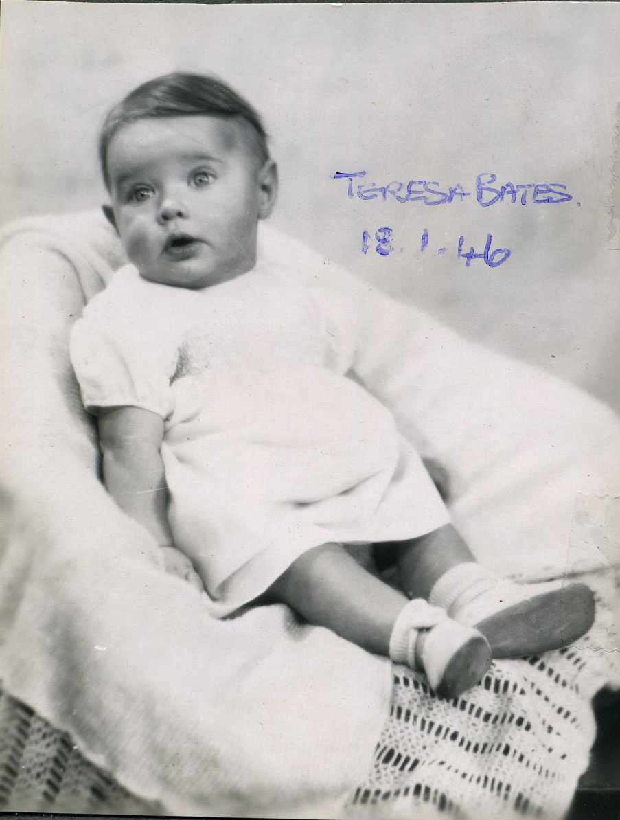 Teresa Midwife Baby Teresa Bates 1946