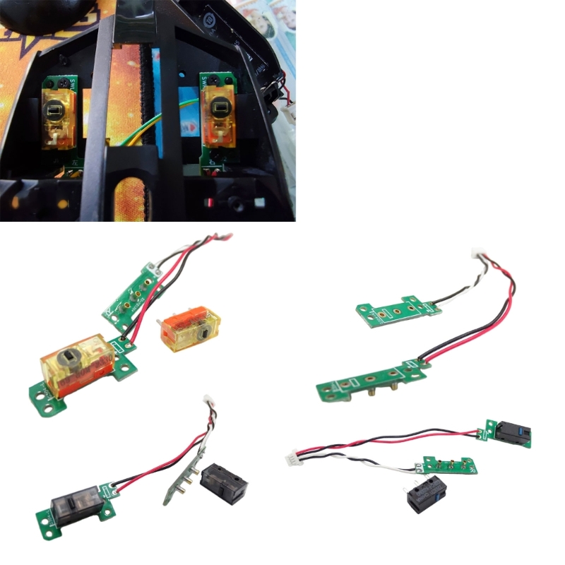  Best Offers 1 Set Gaming Mouse Mainboard Button Board Replaces for G304 G305 Mouse Micro Switches Board Cable Hot Pluggable Repair Parts