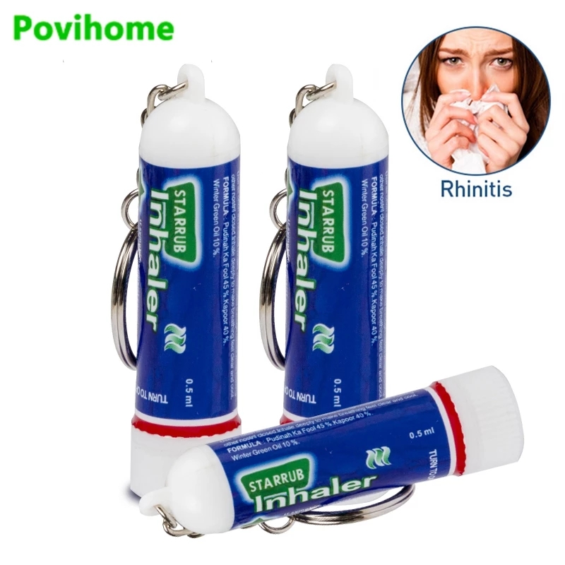  Don’t Pay Full Price 1/3pcs Rhinitis Mint Cream Keychain Inhaler Rhinitis Nasal Essential Oils Cold Headache Congestion Relief Refresh Nose Ointment