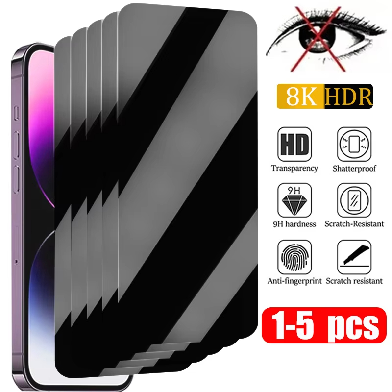 Grab the Best 1-5PCS Anti-Spy Glass for Samsung A55 A54 5G S24 Ultra S23 S22 S21 S20 Plus FE A52S J4 J8 J6 M31S M42 Privacy Screen Protector
