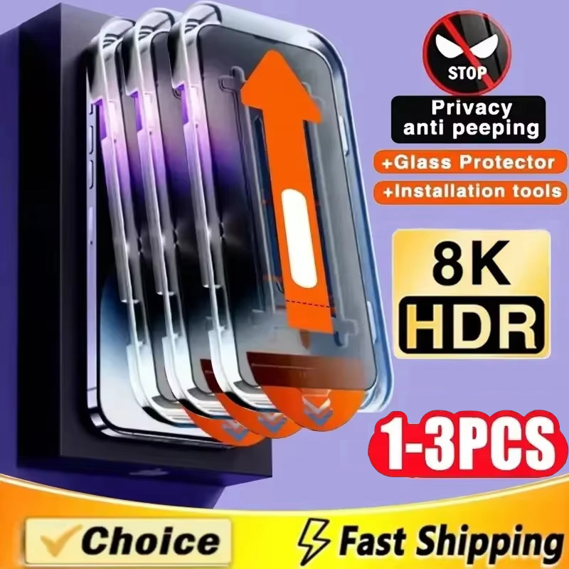  Score Big! 1-3Pcs Oleophobic Coating Privacy Screen Protector For Poco X6 X5 M6 F6 Pro 5G Anti-Spy Film Xiaomi Redmi Note 13 12 11 10 9 14C