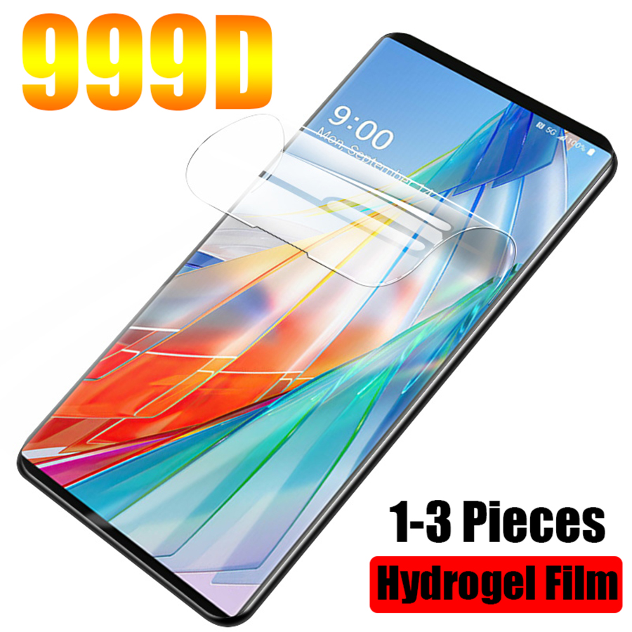 Budget-Friendly Picks 1-3pcs Hydrogel Film For LG Velvet 4G 5G Soft TPU Screen Protector For LG G8X G8S G8 V60 V50 ThinQ G7 G6 G5 V40 V30 V60 Wing 5G