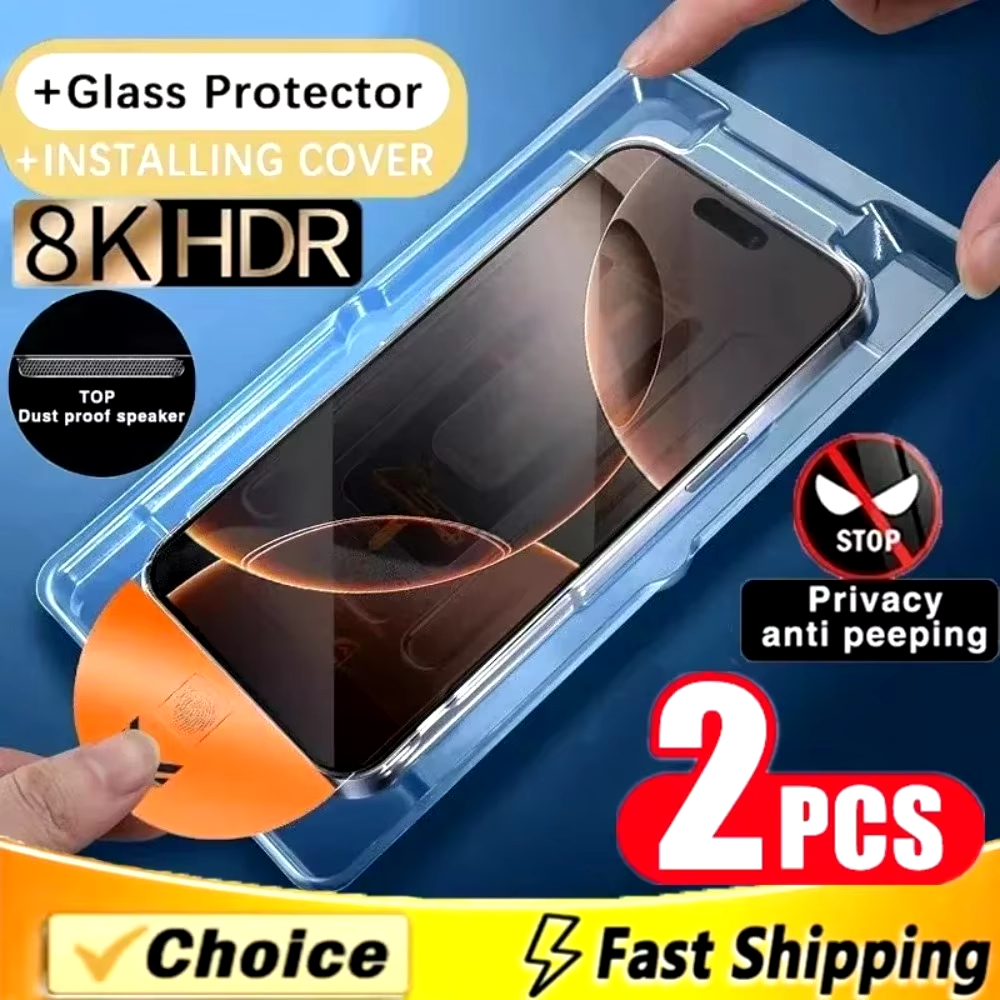 Incredible Prices 1-2Pcs Dust Free Glass Privacy Screen Protector For Samsung S25 S24 Ultra S23 Plus S22 S21 S20 FE A55 A54 A53 A33 A35 A15 Film