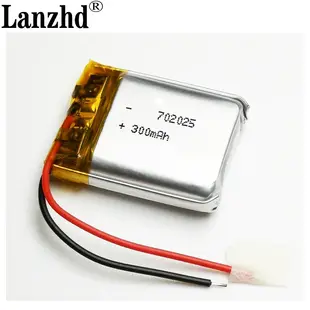 Discover the Remarkable  Act Now! 1-10pcs Polymer battery 300mah 3.7V 702025 smart home MP3 speakers Li-ion battery For dvr GPS mp3 mp4 cell phone speaker for Your Wardrobe