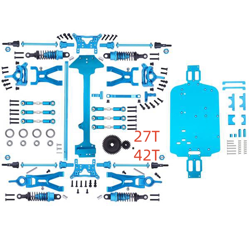  Incredible Savings 1 Set Complete Upgrade Parts Kit for 1/18 WLtoys A959-B A969-B A979-B K929-B Electric RC Car Off Road Buggy Metal Replacement