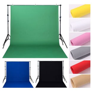 Discover the Remarkable Shop & Save Big! 1.6Mx2M/3M/4M Photography Photo Studio Simple Background Backdrop Non-woven Solid Color Green Screen Chromakey 10 color Cloth for Your Wardrobe