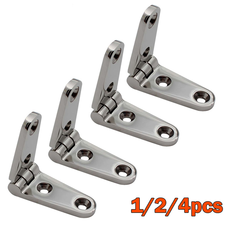  Limited Time Offers 1/2/4PCS Stainless Steel Hinge Heavy Duty Marine Boat Yachts Hardware Stainless Steel Door Hinges For Container