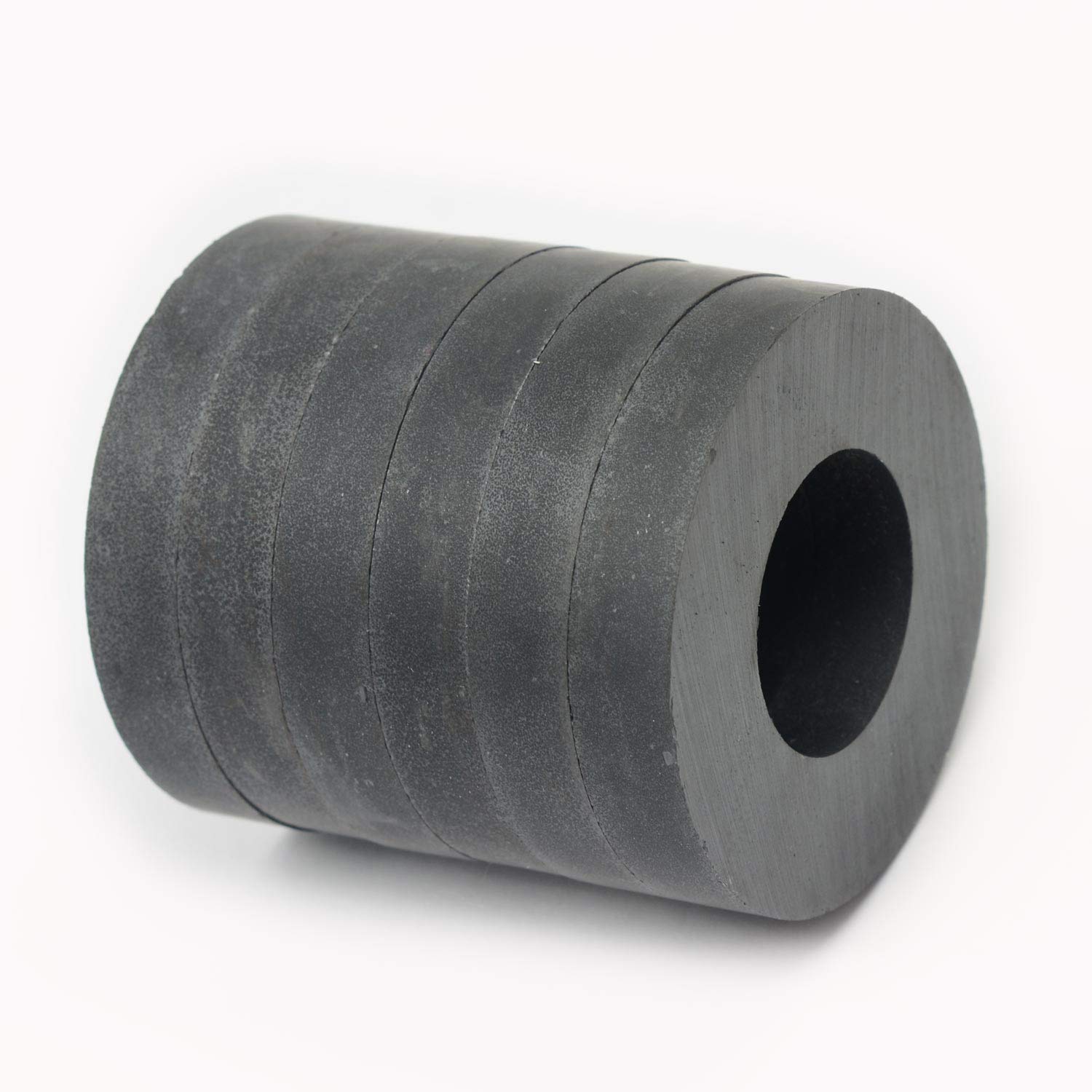 Special Savings Just for You! 1/2/5Pcs 45x8x22mm Grade 8 Ceramic Ring Magnet Round MAGNETICS Round Ceramic Ferrite Ring Magnets for Use on Refrigerator Crafts