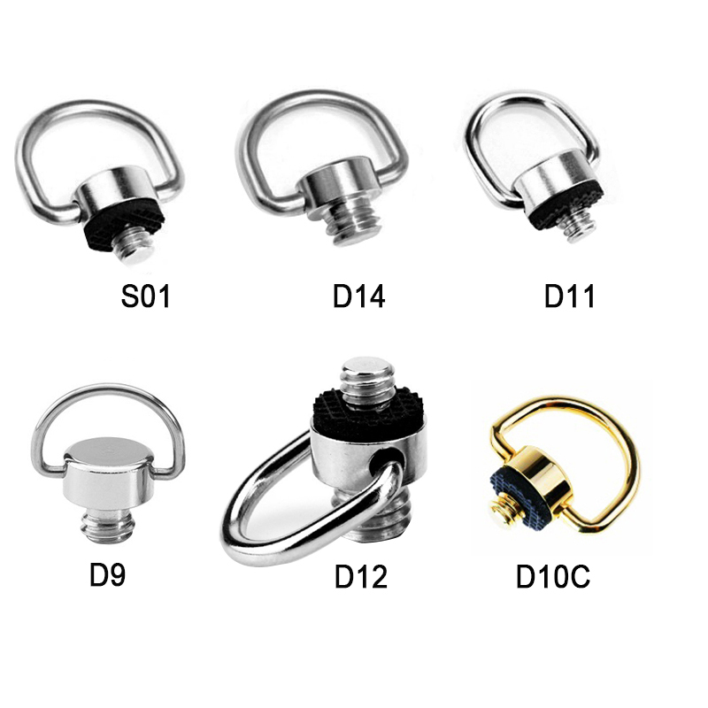 Unbeatable Discounts! 1/4-20 Camera Lanyard Screw Metal 1/4 Quick Mounting Plate screw Tripod Ballhead Accessory SLR Camera portable lanyard screw