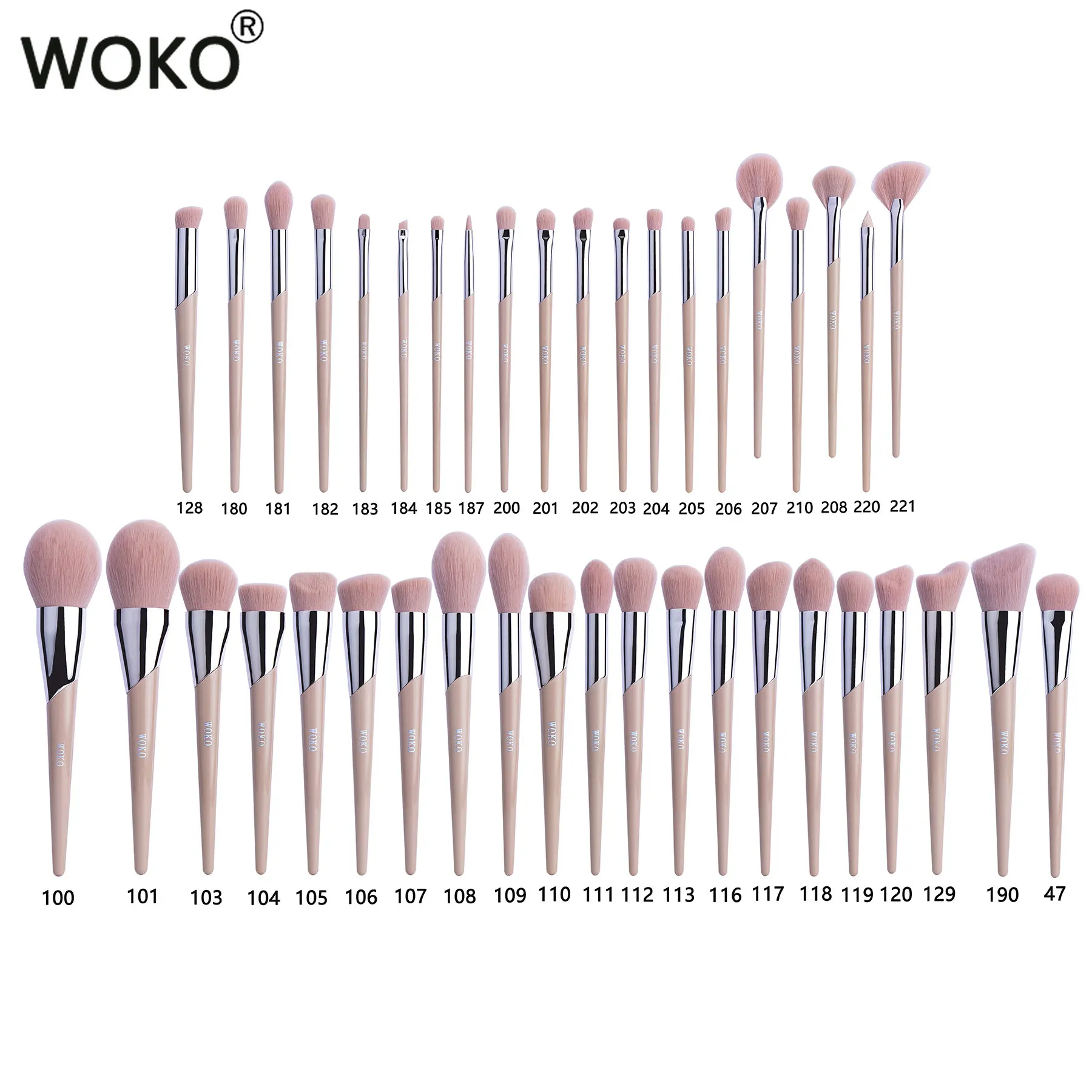 Shopper’s Favorites 1/3pcs Makeup Brush Face Contour Powder Foundation Bronzer Cream Blush Eyeshadow Smudge Eyeliner Fashion Fenty Style Beauty Tool