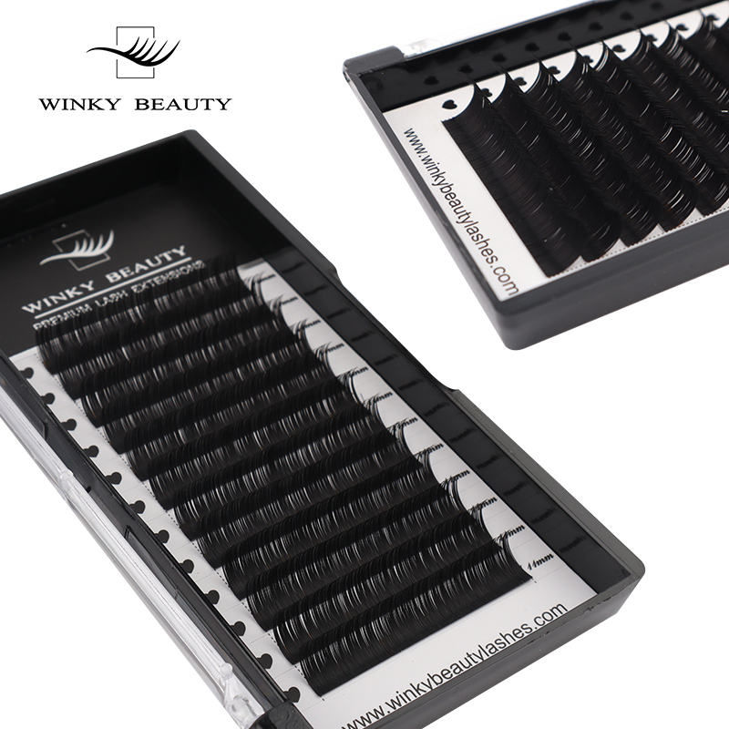 Can’t-Pass-Up Offers 1 pc 0.03-0.20mm C/CC/D/DD Curl Eyelash Extension Thin and Soft Material Volume Lash Individual Eyelashes Premium Fake Lashes
