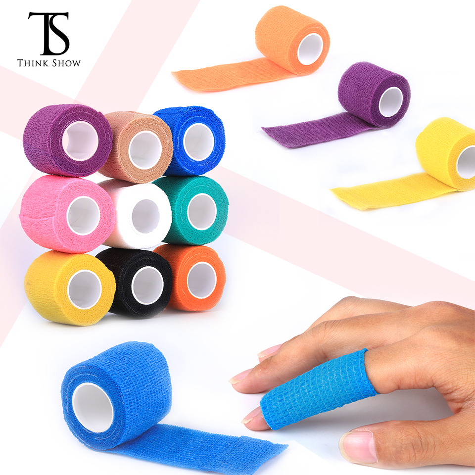  Incredible Savings 1/5/10/20pcs Disposable Self-adhesive Flex Elastic Bandage Tape for Tattoo Handle Grip Finger Wrist Protection Tattoo Accessorie