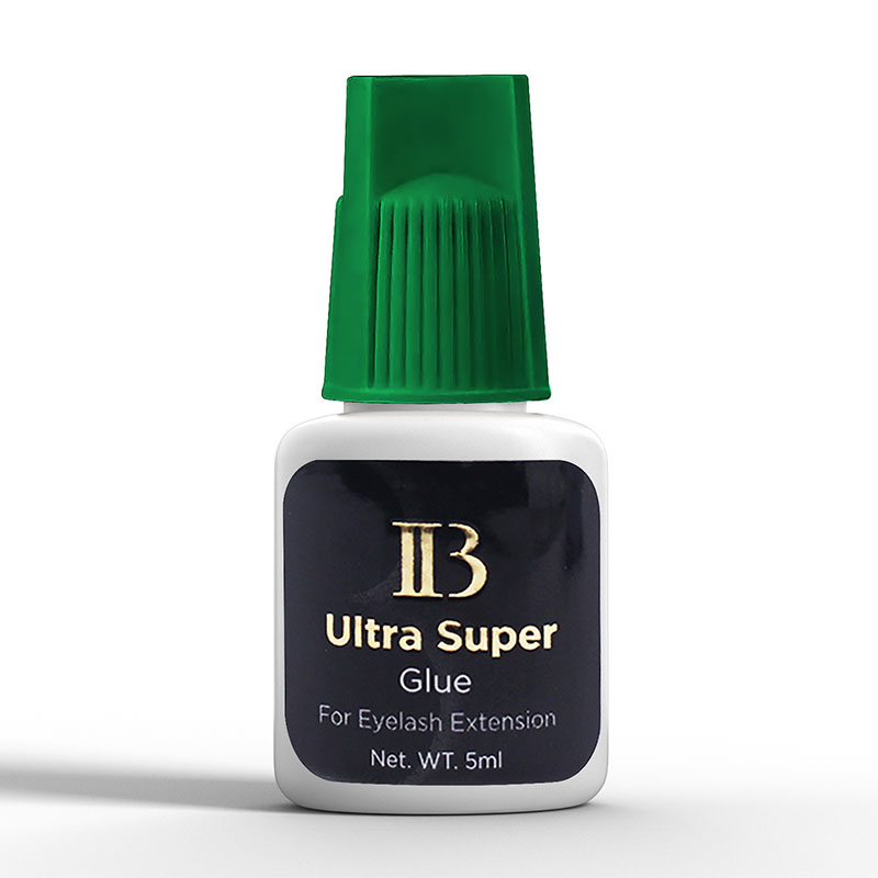 Big Value 1 Bottle IBeauty Ultra Super Glue Individual Fast Drying Eyelash Extensions IB Green Cap 5ml False Lava Lash Glue Makeup Tools
