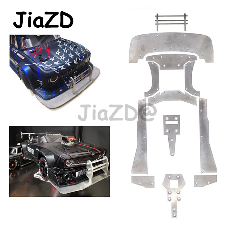  Ultimate Price Drops 1 Set Metal Chassis Armor Protection Skid Plate Front Bumper for ARRMA 1/7 Felony Infraction Limitless RC Car Upgrade Parts Y007