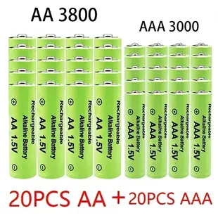 Buy the Flash Price Drops 1.5V AA + AAA NI MH Rechargeable AA Battery AAA Alkaline 2100-3000mah For Torch Toys Clock MP3 Player Replace Ni-Mh Battery Today - Exclusive Quality and Style