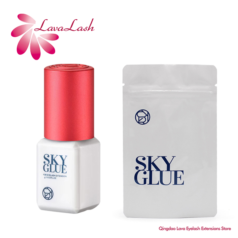 Best Bang for Your Buck 1 Bottle SKY S+ Glue Fake Eyelash Extension Korea Original 5ml Red Cap Beauty Health Lava Beauty Shop Makeup Tools Adhesive
