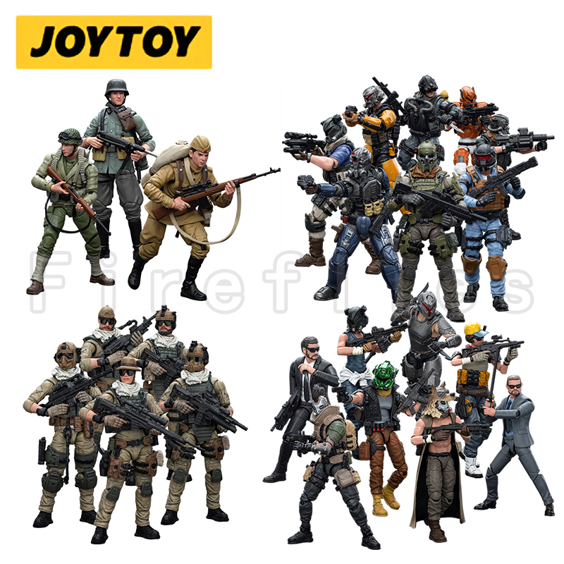 Huge Clearance 1/18 JOYTOY Action Figure Military Force Figures Anime Collection Model Toy For Gift