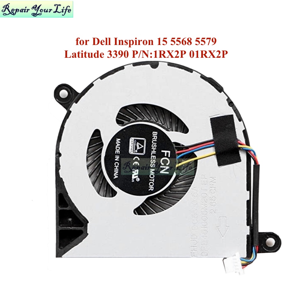 Red-Hot Deals 01RX2P Laptop CPU Cooling Fan Cooler for Dell Inspiron 13-5568 7378 5378 5379 5368 13MF Latitude 3390 1RX2P 031TPT 31TPT Fans