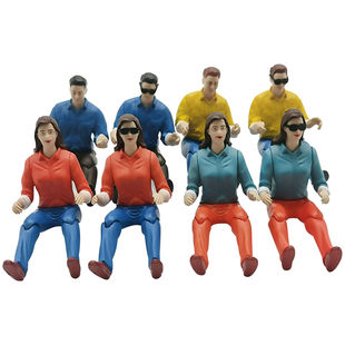 The  Mega Sale Alert 1 Pcs Male/Female With Sunglasses Driver Toy Model Pilot Figure For RC Plane Car Truck Boat Accessories Hobby Color Random You've Been Waiting For