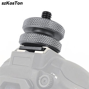 Why Choose the Flash Sales 1/4 Inch Tripod Mount Screw with Double Layer to Flash Hot Shoe Adapter Holder Mount Photo Studio Accessories? Find Out Here