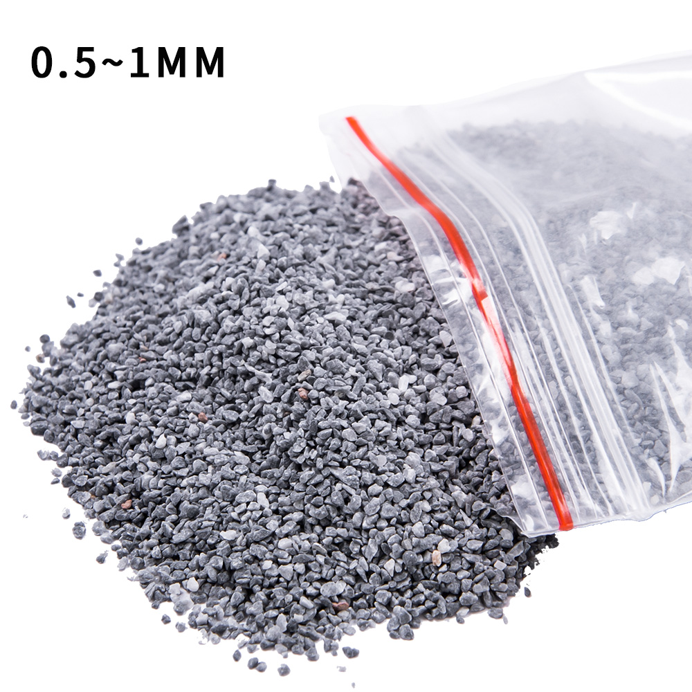 Super Steals 0.5-3MM Simulated Ballast Micro Railway Crushed Stone Roadbed Materials Model Scene Layout Diorama kits 50G/Bag